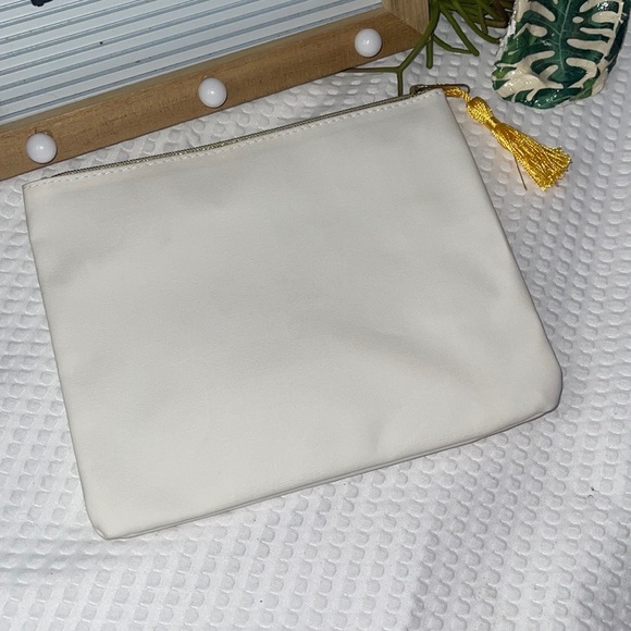 Travel Cosmetic Makeup Toiletry Case Bag Forever 21 You Glow Girl NWOT. - Picture 2 of 3